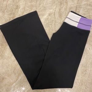 Lululemon G1 Flare/Wide Leg Yoga Pants.